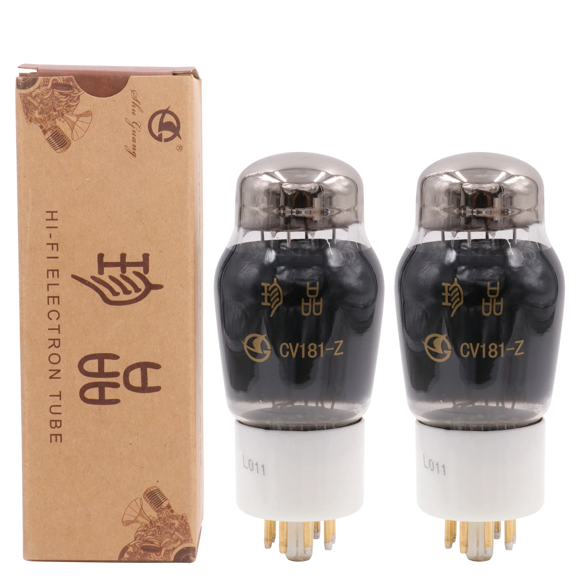 Alta qualidade CV181-Z substituição do tubo de vácuo 6sn7gt 6sn7 we6sn7 6n8p tubo amplificador de tubo de áudio de alta fidelidade fabricante diy correspondência