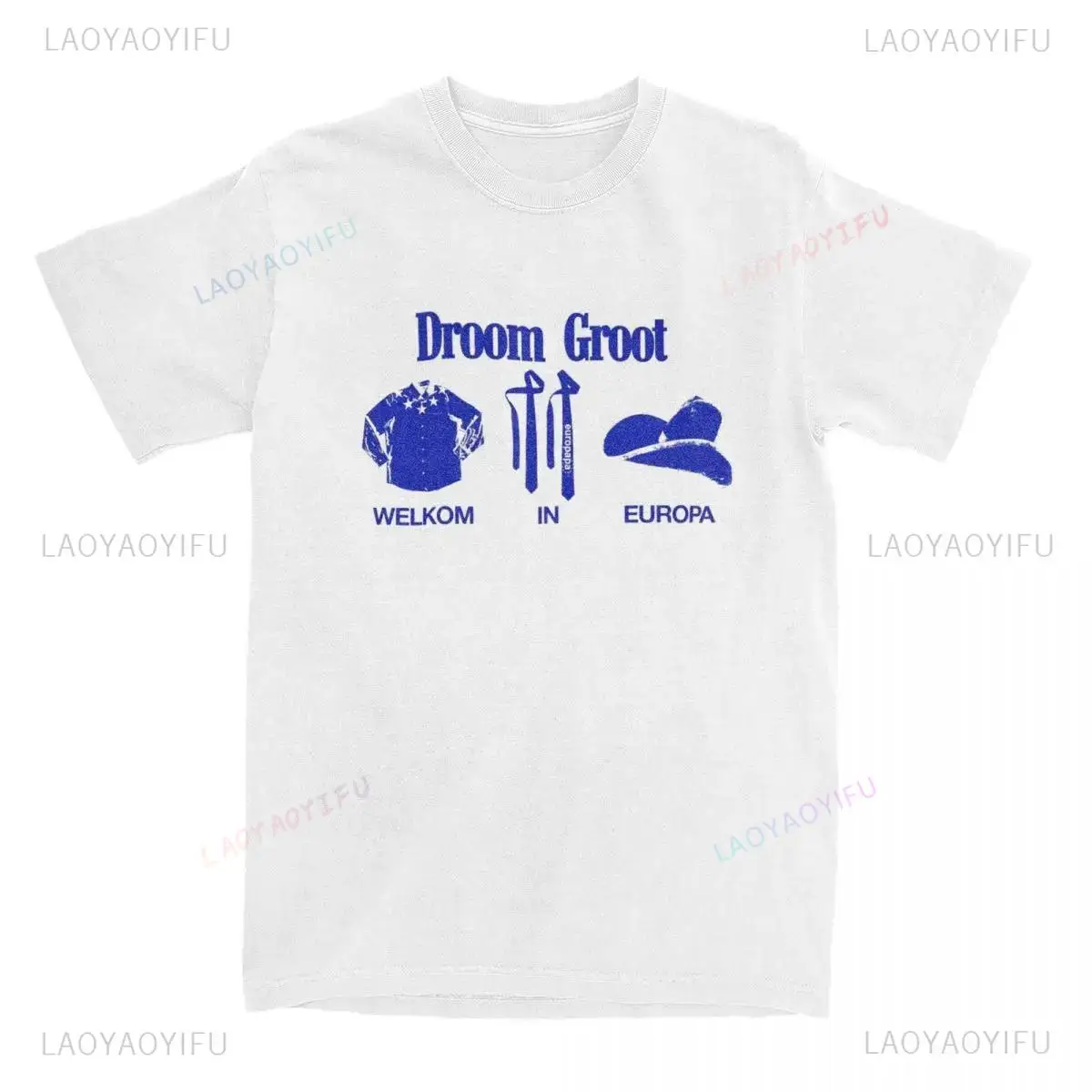 Хлопковая футболка I Love Joost Klein новинка модная Повседневная с коротким рукавом и