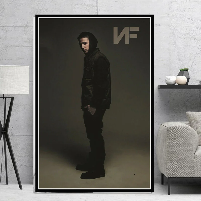 

Nf American Rapper Hip Hop Music Star Rap Singer posters and prints Wall Art Picture Nordic Decoration Home Decor Plakat