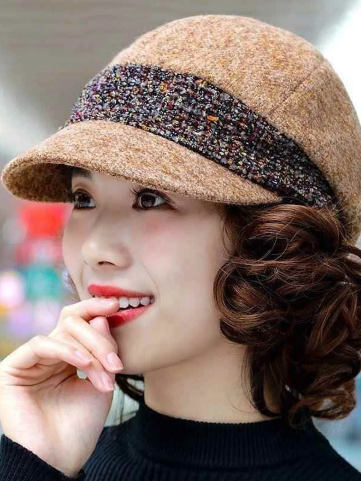 Шапочка для лысых париков химиотерапии парик среднего и пожилого возраста