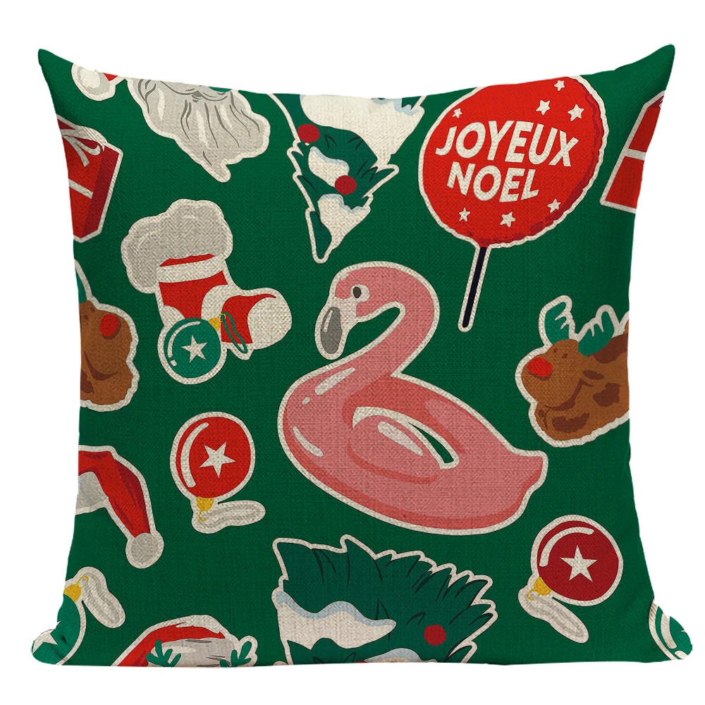 

Nordic Pillowcase Upholstery Decorative Pillow Floral Sofa Retro Cushion Cover 45x45 Home Decor European Style Monkey Swan E2207