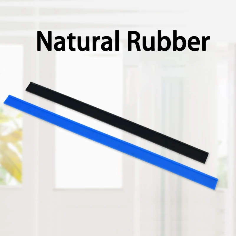 

Window Squeegee Refills Replacement Squeegee Rubber Window Cleaning Tool Part Shower Cleaner 2 Colors for Bathroom Glass