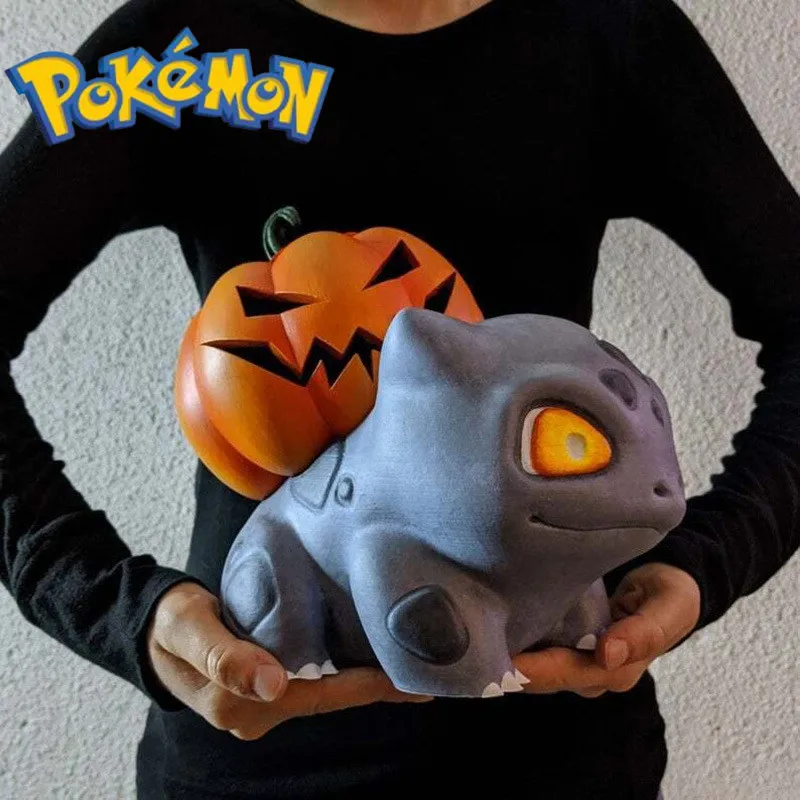 

Новая искусственная смола, поделки, лягушка, тыква, пасторальное украшение, украшение для Хэллоуина, мультяшная садовая уличная лампа