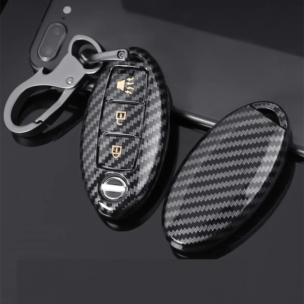 

ABS Car Key Cover Case Holder Shell for Nissan Qashqai J11 X-Trail T31 T32 Kicks Tiida Pathfinder Murano Note Juke Accessories
