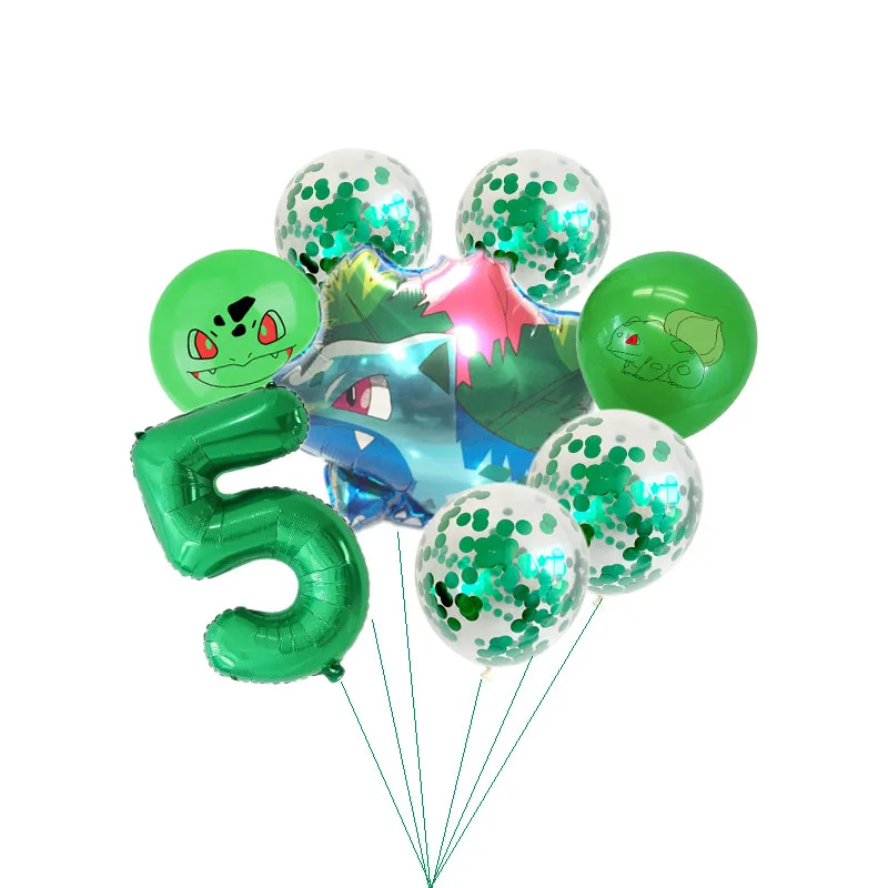 8 шт. детский латексный воздушный шар Покемон |