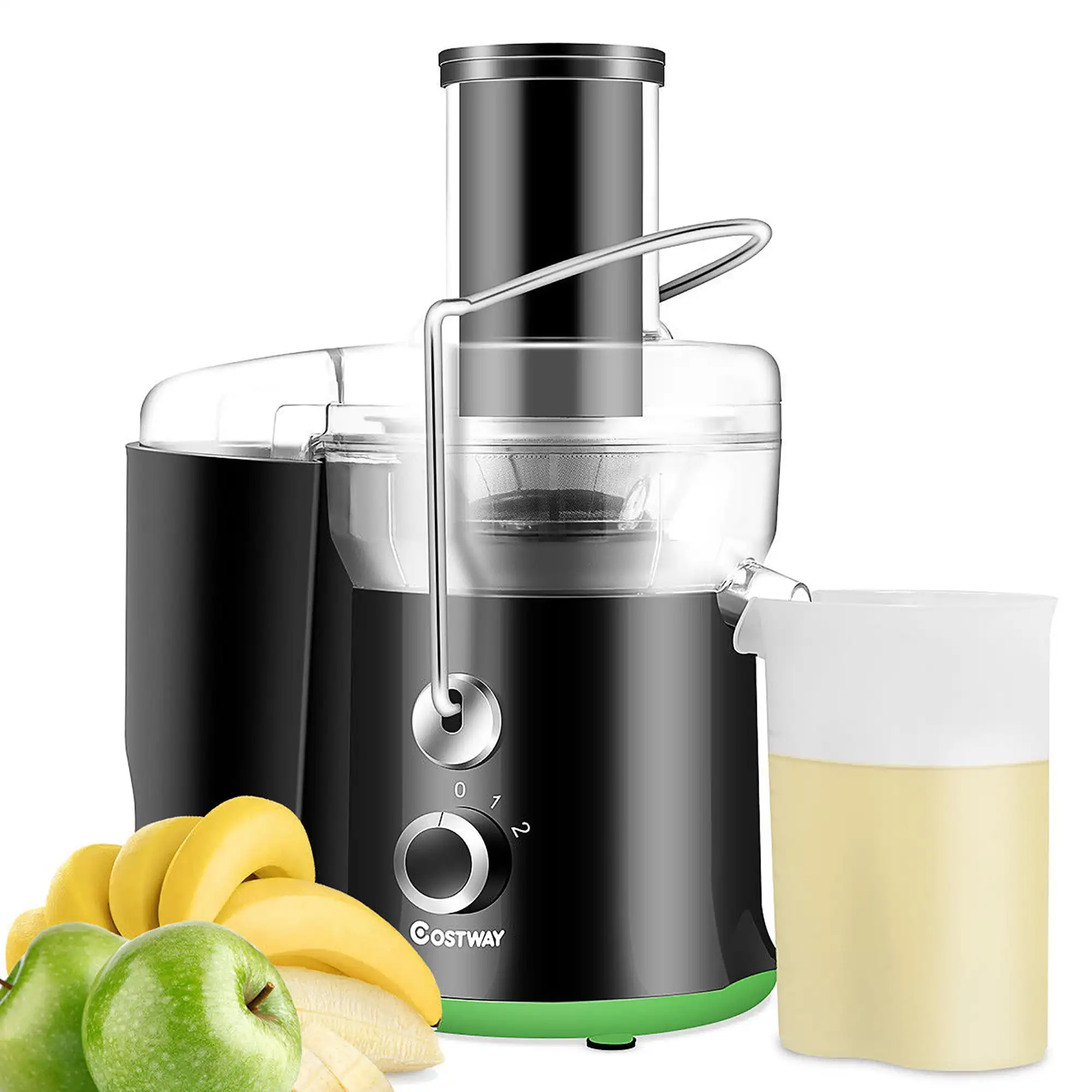 

Electric Juicer Wide Mouth Fruit & Vegetable Centrifugal Juice Extractor 2 Speed free shipping