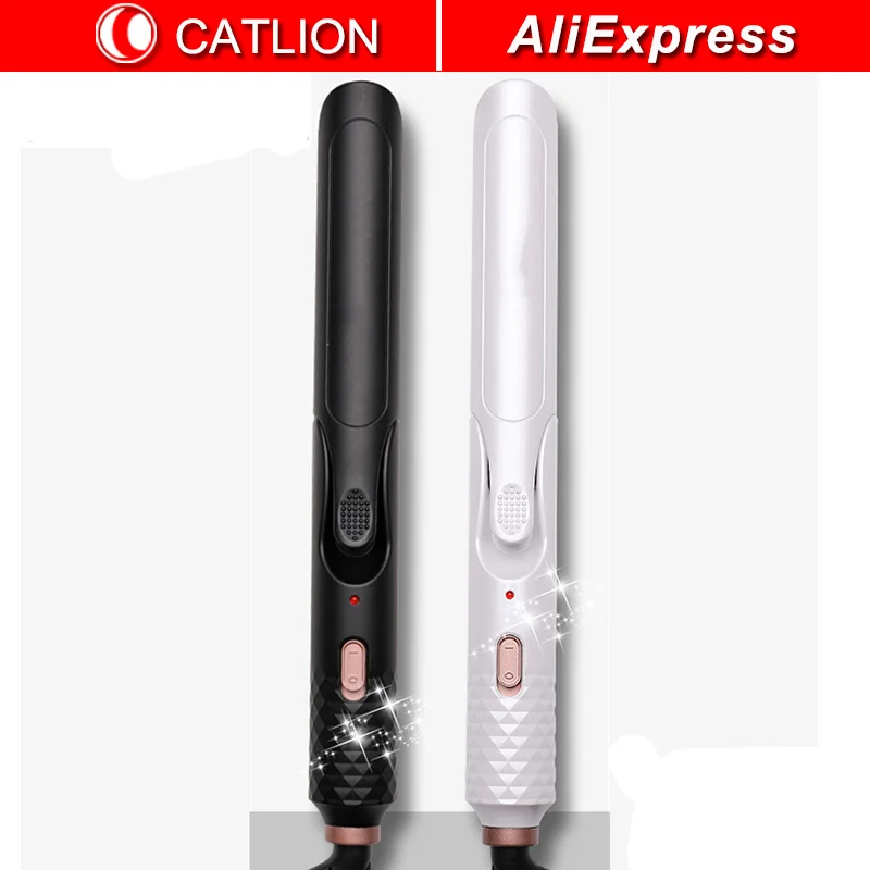 

плойка для волос Выпрямитель для волос утюжок для волос CATLION,щипцы для завивки во турмалиновый ионный утюжок с регулируемой температурой, широкая керамическая нагревательная пластина, инструмент для укладки в салоне
