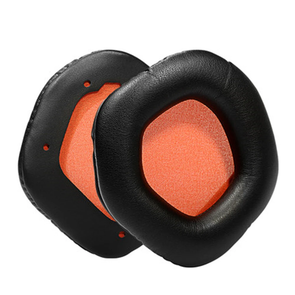1Pair Replacement Potein Leather Memory Foam Cushion Ear Pads Earprads for Asus Rog Strix 7.1 2.0 PRO DSP Wireless Headphones - купить по
