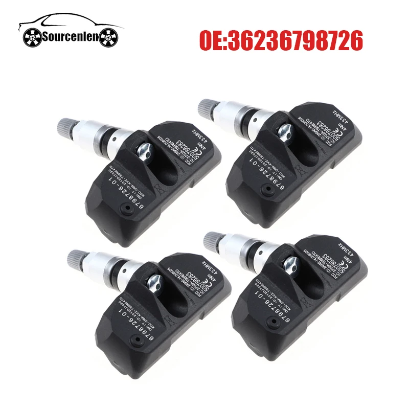 

Высококачественный Автомобильный датчик давления в шинах 433 МГц 6798726 36236798726 3623-6798-726 TPMS, датчик давления в шинах для BMW MINI TPMS