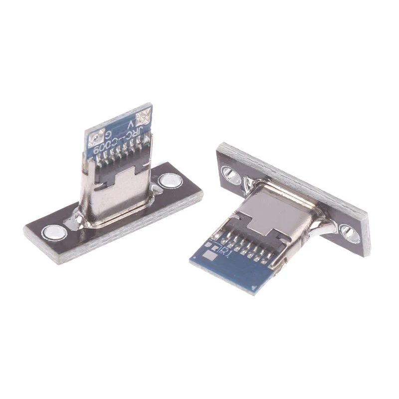 5 шт. Новый USB 3.1 Тип C разъем с винтовой фиксирующей пластиной 2 контакта 4