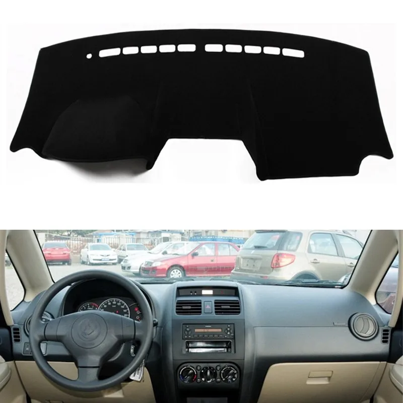 Фото Анти-УФ-защитный коврик для приборной панели Suzuki SX4 2006-2011 2012 2013 2014 2015 2016, солнцезащитный коврик для приборной панели, автомобильные аксессуары №5