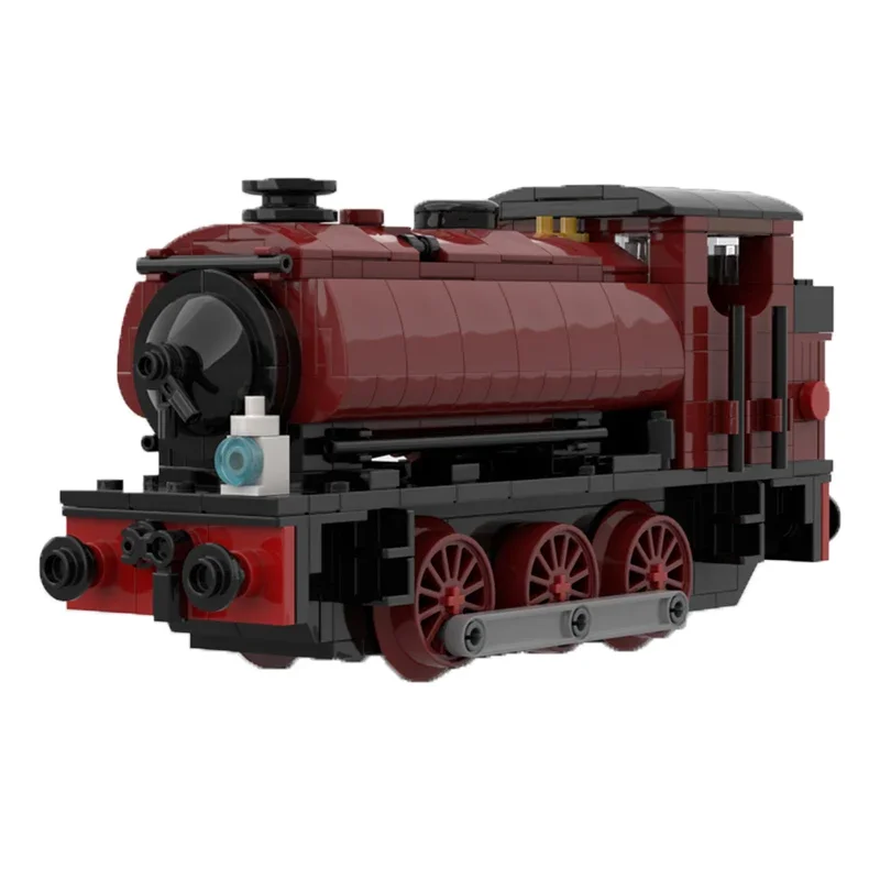 Популярная модель поезда в стиле аниме MOC строительные кирпичи 0-6-0ST двигатель