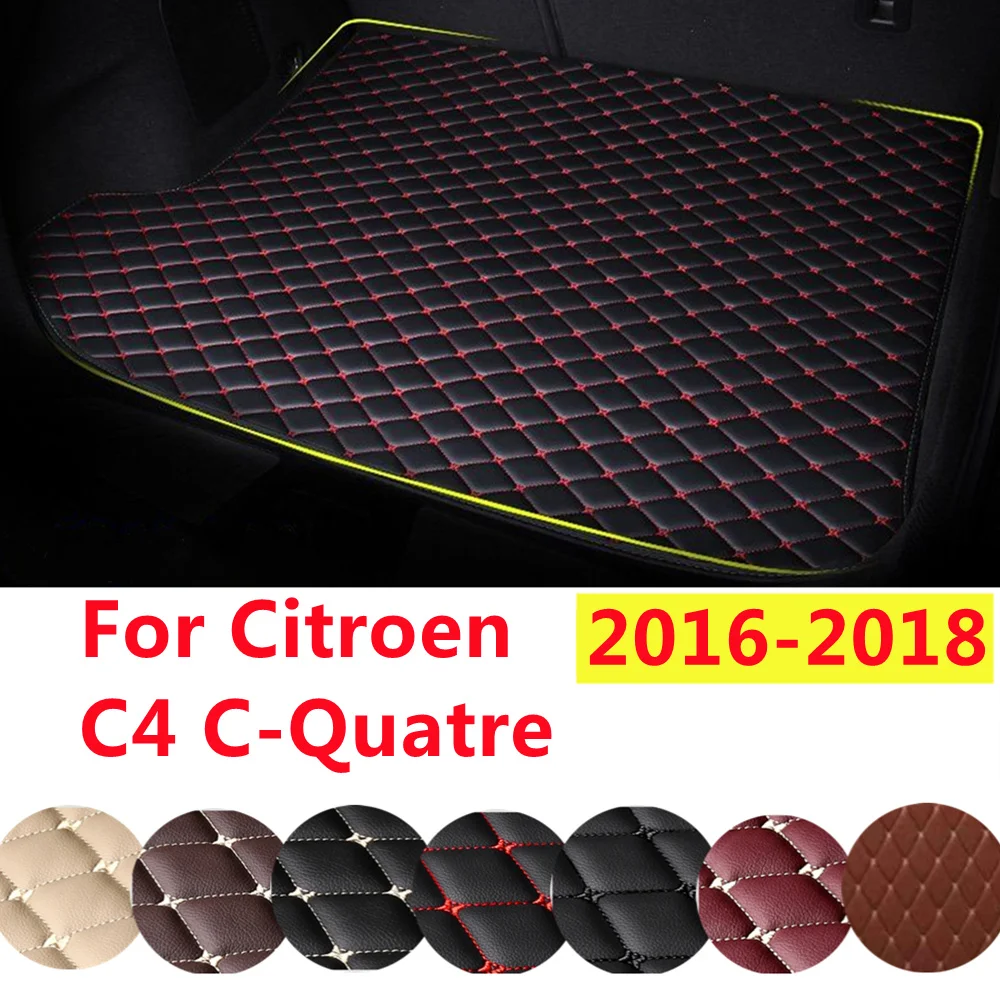 Кожаный всепогодный коврик YJ XPE на заказ для Citroen C4-C-Quatre 2018 аксессуары автомобиля