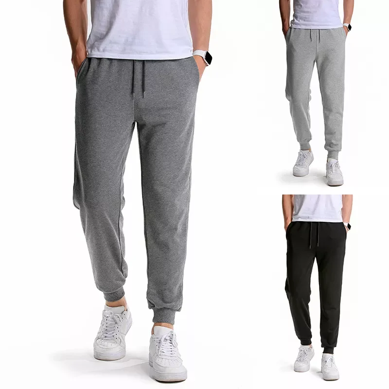

Casual Pants Fitness Men Sportswear Tracksuit Bottoms Skinny Sweatpants Trousers Black Gyms Track US Size Mens Joggers