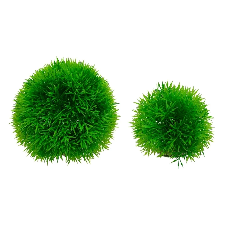 

Искусственная декоративная зеленая фотовспышка Marimo для украшения черепахи 667A