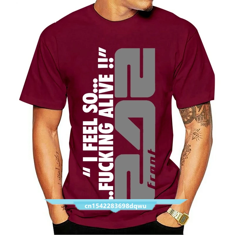 

Передняя 242, я так себе чувствую. .. Живая черная футболка EBM INDUSTRIAL KMFDM, футболка с принтом заказчика, Мужская футболка в стиле Харадзюку, женск...