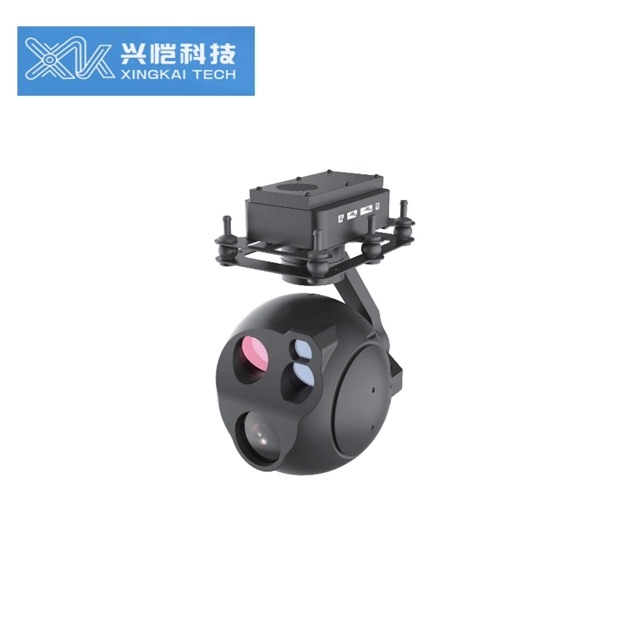 30X Optical Zoom Gimbal Camera For VTOL Uav Uas For Surveillance Tracking Thermal Camera With Dual Sensor Laser Rangefinder Obje