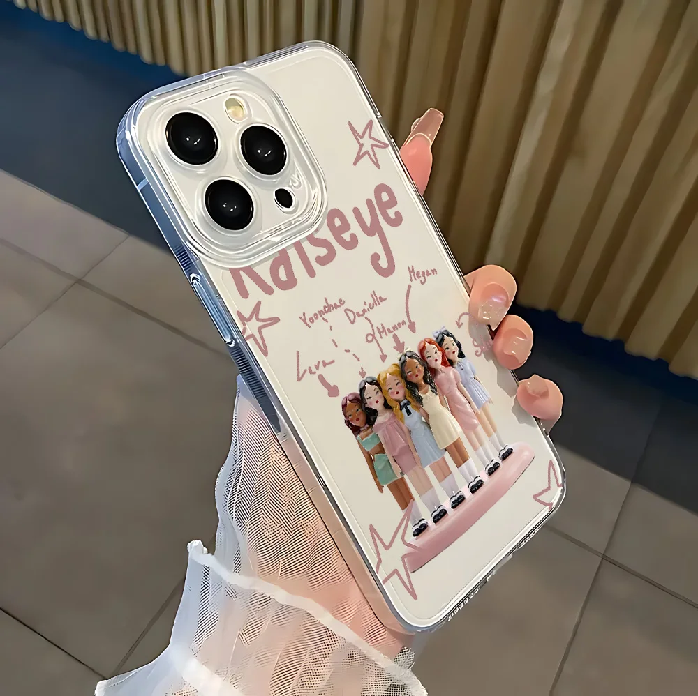 Чехол для телефона Oppo Realme C71 C63 C65 C67 C55 C53 C35 C33 C31 C30 C20 C21Y 12 11 10 9 9i 4G 5G, задняя крышка, Hot Kip Pop KATSEYES (art.: 3920d4fd7ef2b) - 3920d4fd7ef2b