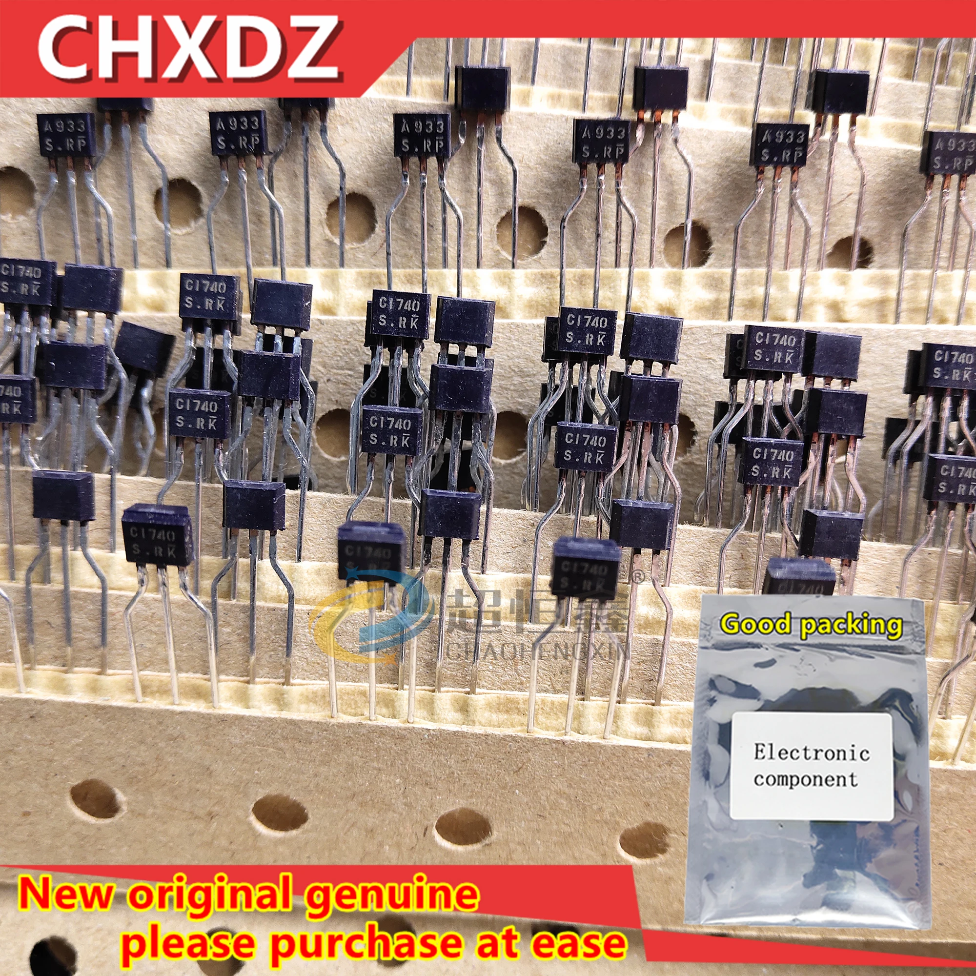 Продается от 1 шт. 100% оригинальный японский ROHM 2SC1740S 2SC1740 C1740 S Q / R TO-92S Аудио лампа Собственный запас Реальная съемка объекта.