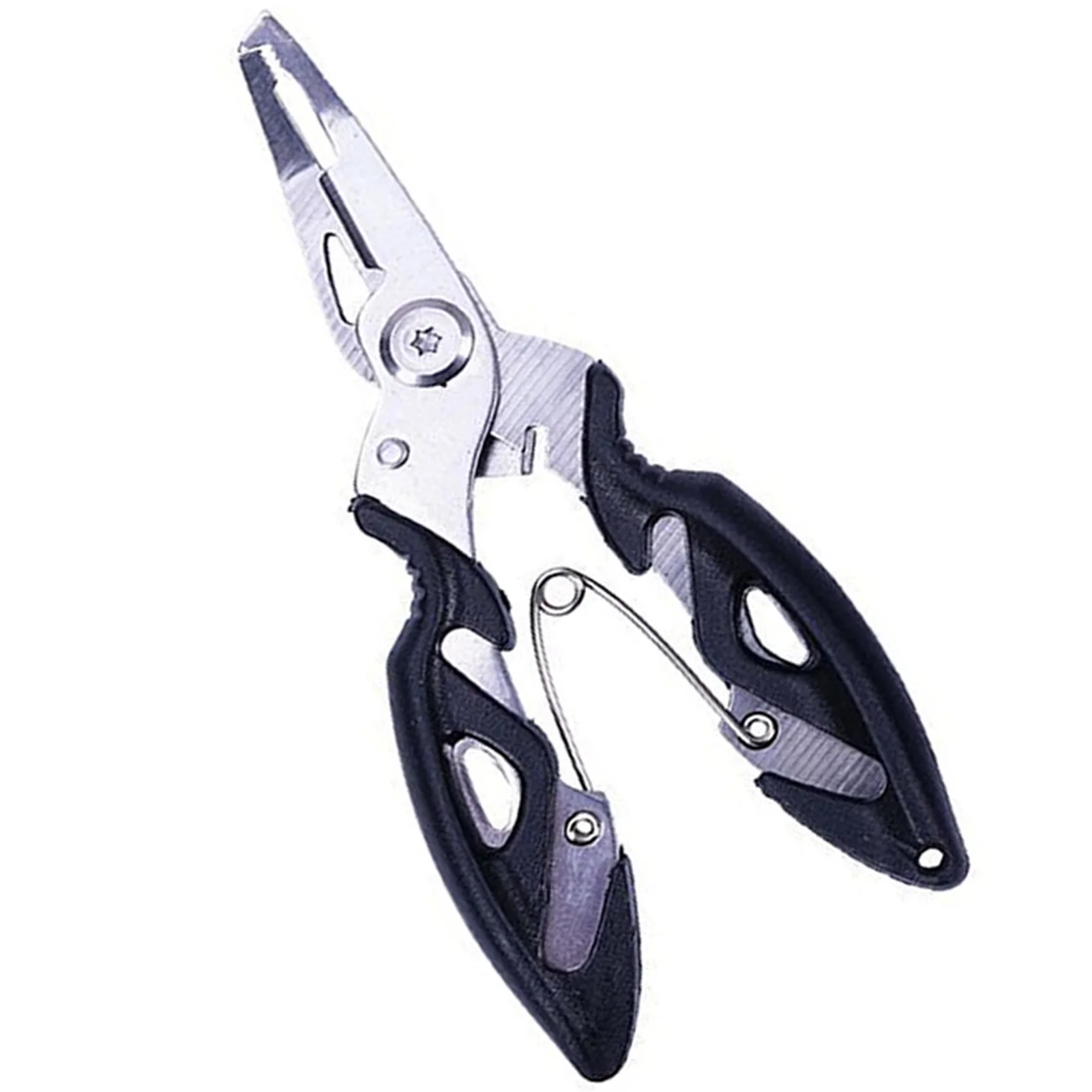 

Stainless Steel Curved Mouth Fishing Pliers Multifunctional Luya Pliers Fishing Line Scissors Fishing Tools Hook Remover