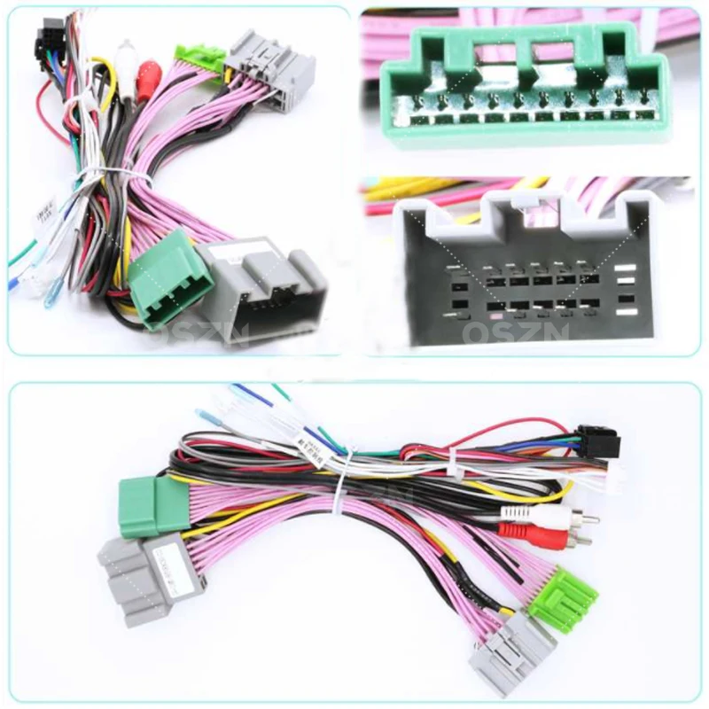 QSZN Canbus box OD-VOLVO-02 адаптер для Volvo XC90 2004-2014 с кабелем жгута проводов Android