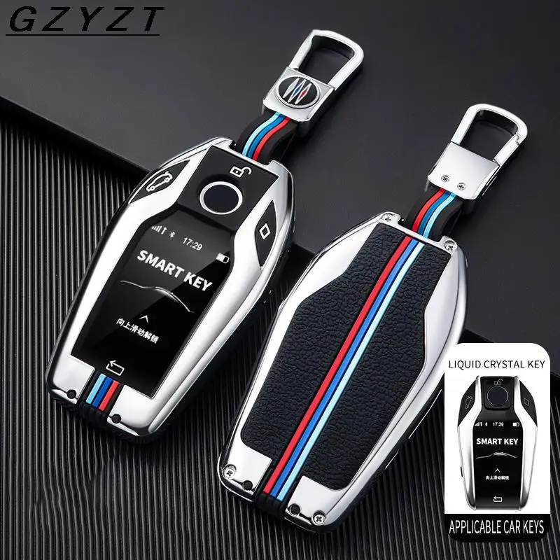 

Zinc Alloy Car LED Display Screen Key Case Cover Shell Fob For BMW 5 6 7 Series G11 G12 G30 G31 G32 X3 X4 X5 X7 G01 G02 G05 G07
