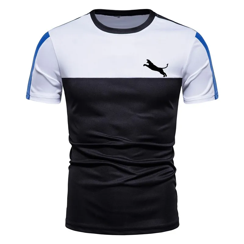 

Men's New Fashion Short Sleeve Breathable Round Neck T-Shirt