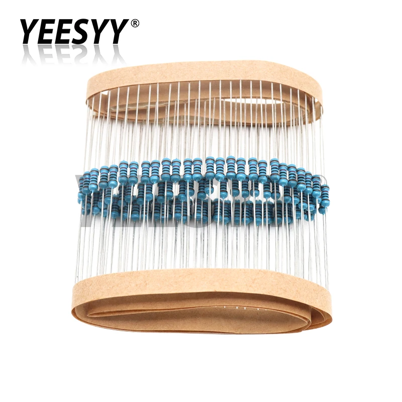 5000 шт. 1/4 Вт 0R-22M 1% металлический пленочный резистор 0 25 10 100 150 220 470 1K 2 K 4 7 10K 22K 47K 100K 470K