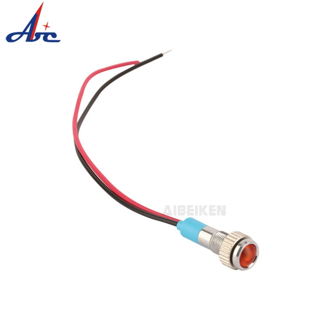 Индикатор серии ABILKEEN C диаметром 8 мм куполообразная головка 3 В-220 В