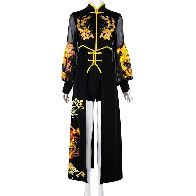 Наряд для рейва в китайском стиле одежда хип-хоп женский костюм танцовщицы Gogo