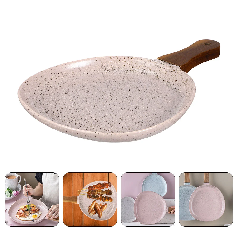 

Plate Plates Tray Ceramic Serving Platter Holder Cake Sizzling Sashimi Seafood Steak Fondue Dessert Dish Fruit Dinner Salad