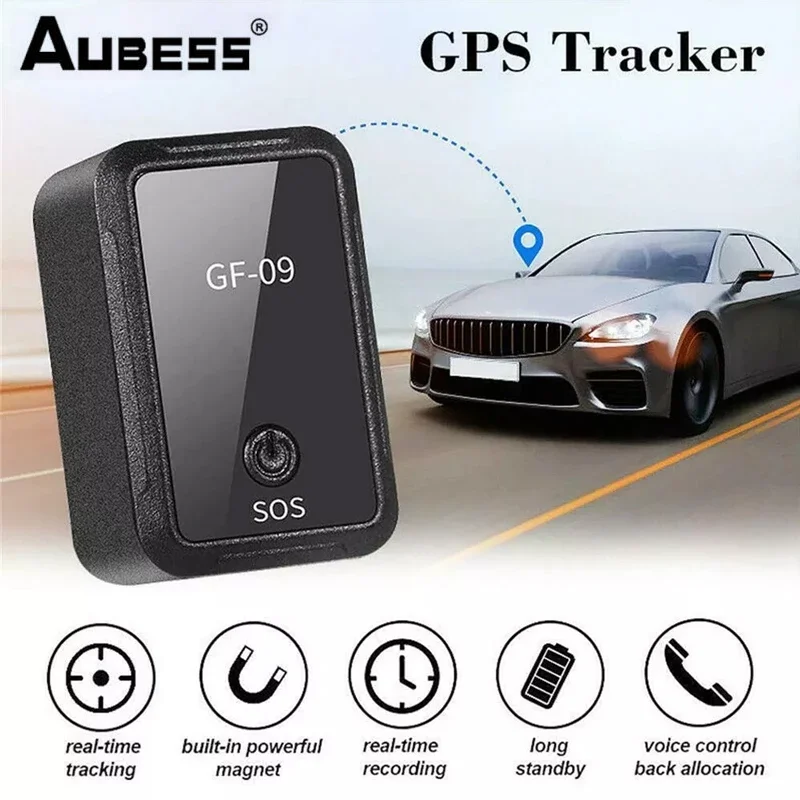 

Автомобильный мини-GPS-трекер Aubess GF09, устройство для защиты от потери, локатор записи с голосовым управлением и микрофоном высокой четкости, ...