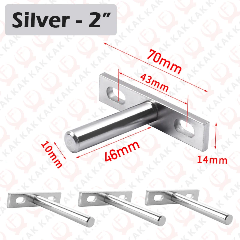 

Кронштейны для полок KAK из углеродистой стали 4 шт.