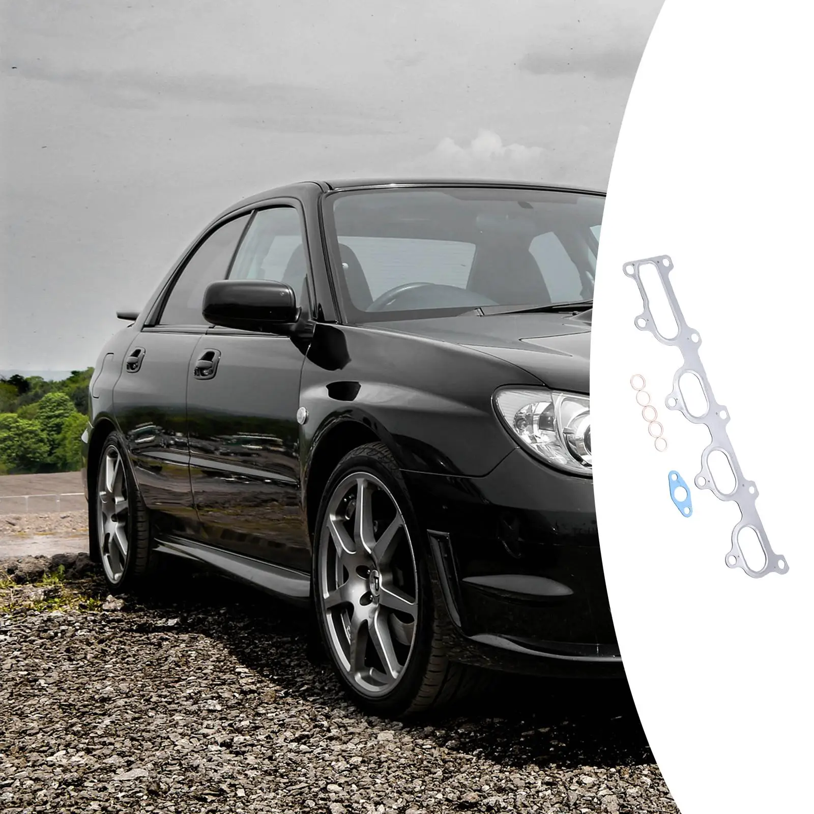 

Turbine Manifold Gasket Multi-Layer Replacement for Vauxhall 04-10 5304-988-0024 5304-980-0024 5304-998-0048