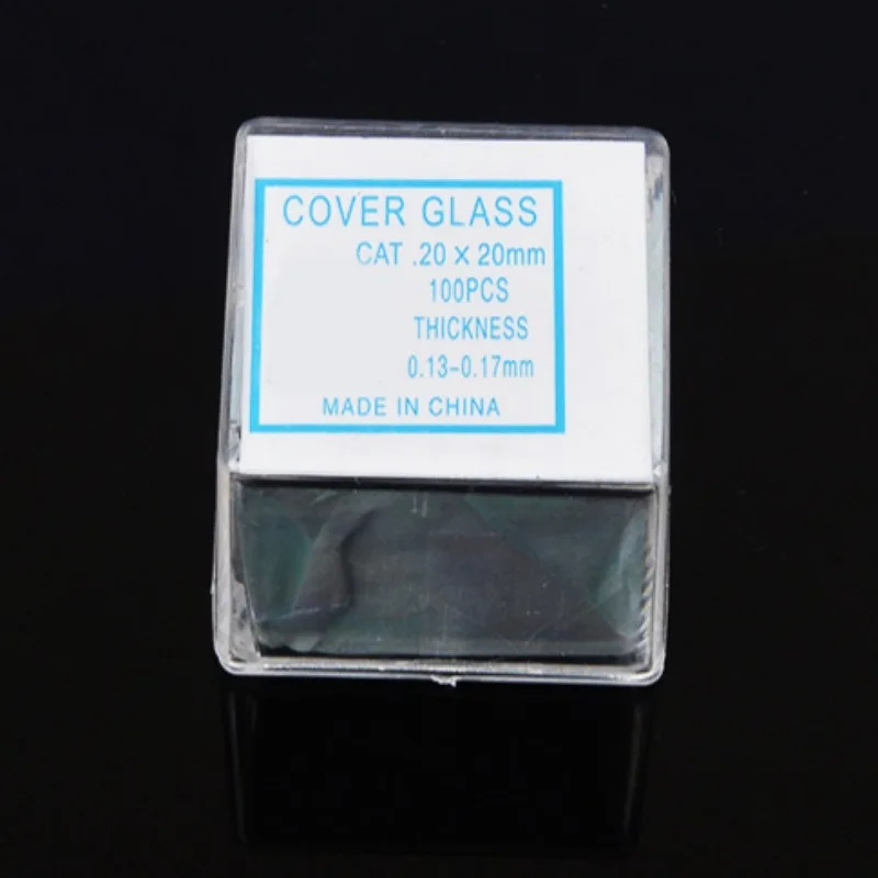 100 шт. предметы для микроскопа 24 х50 мм толщина 0 13-0 17