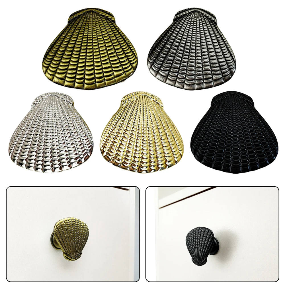

Shell Shape Cabinet Handles Cabinet Knobs Zinc Alloy Furniture Handle Door Cabinets Knobs For Children Room Furniture Knobs