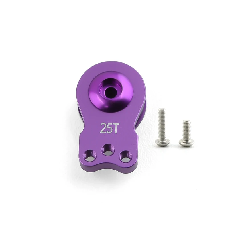 

25T Aluminum Alloy Adjustable Damping Servo Arm Servo Horn For 1/10 RC Crawler Car Traxxas TRX4 TRX6 Upgrade Parts