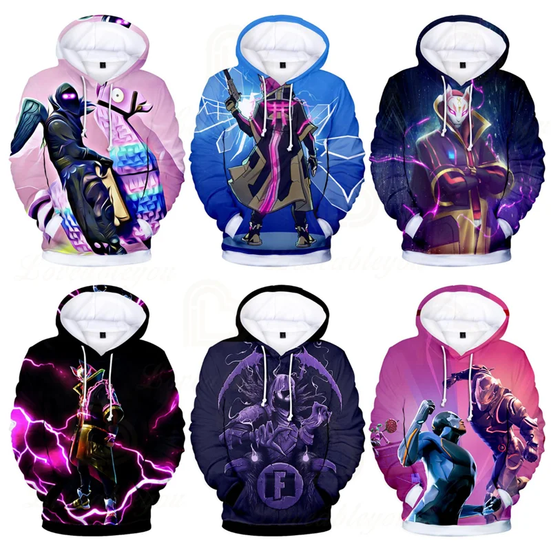 

Fortnite 3D Hoodie Sweatshirt Battle Royale Victory Game 6 To 19 Years Kids Hero Boys Girls Tops Children Clothes
