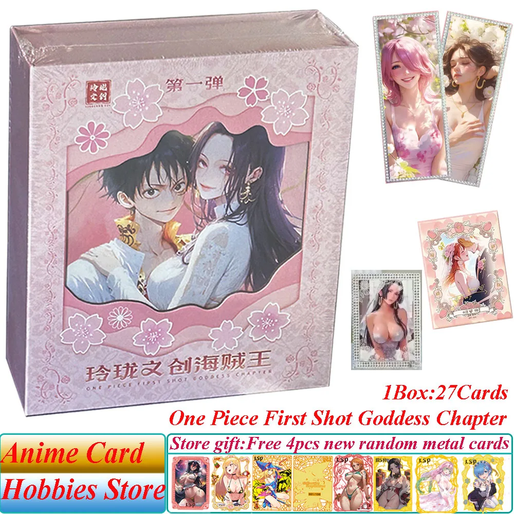 Новые цельные карты LingLong First Shot Goddess Chapter Anime Nami Boa Hancock Yamato Diamond Flash Свадебное платье