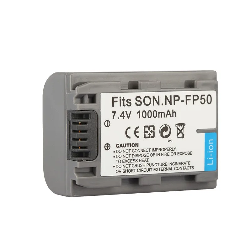 Фото Купить больше будет дешево Аккумулятор NP-FP50 подходит для аккумулятора камеры FP50 FP50 Литиевая батарея 7,4 В 1000 мАч для зеркальных фотокамер №3