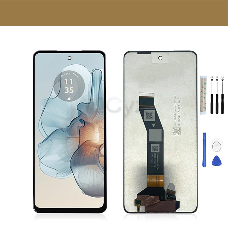 6 56-дюймовый ЖК-дисплей Для Motorola Moto G04/G24 Емкостный Сенсорный Экран Замена