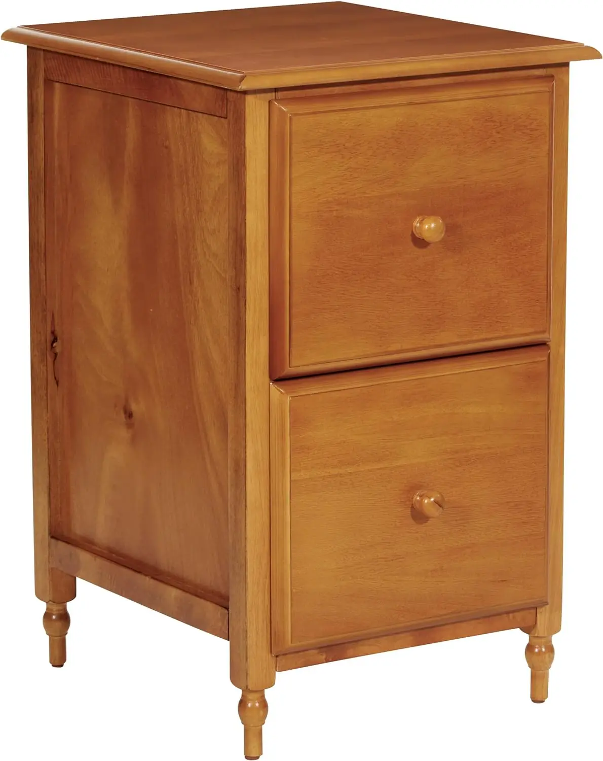 

Hill Collection File Cabinet for Letter Size Files, Antique Cherry Finish