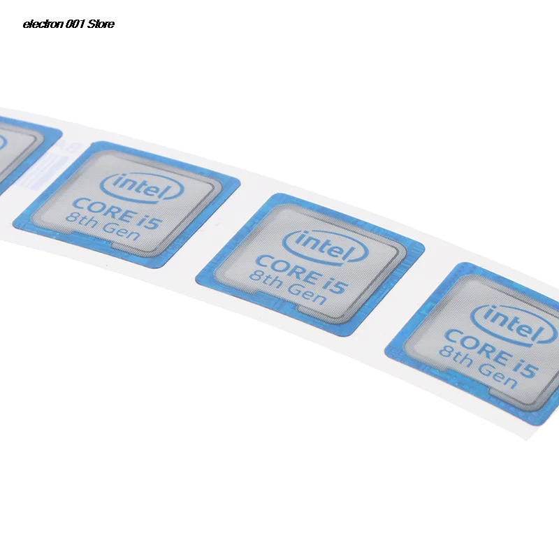1/5 шт. 8-го поколения I3 I5 I7 процессор Celeron Intel Xeon Pentium портативный логотип наклейки |