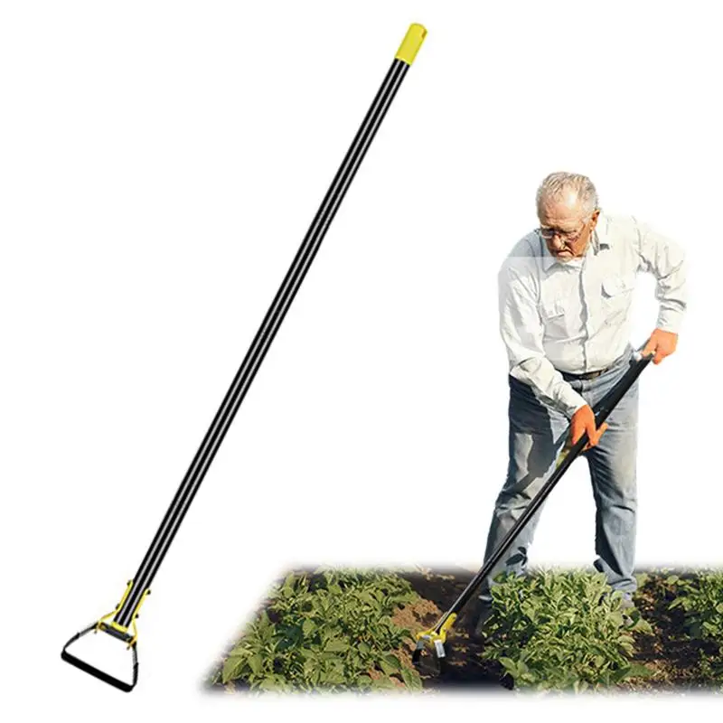 

Stirrup Hoe Garden Tool Scuffle Hoe For Effective Preventing Weeds Garden Hoes For Weeding Long Handle Heavy Duty Stirrup Hoe