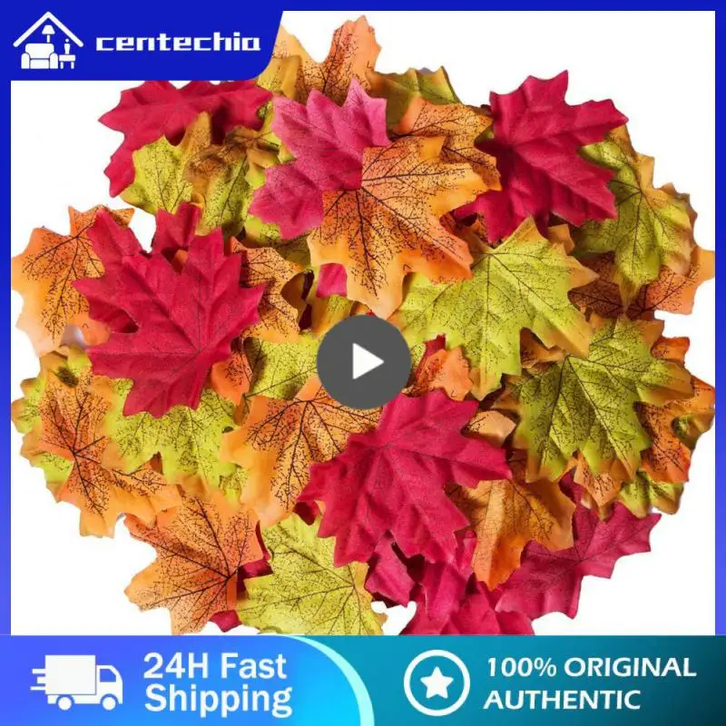 

5/8/10 шт., декоративные искусственные кленовые листва