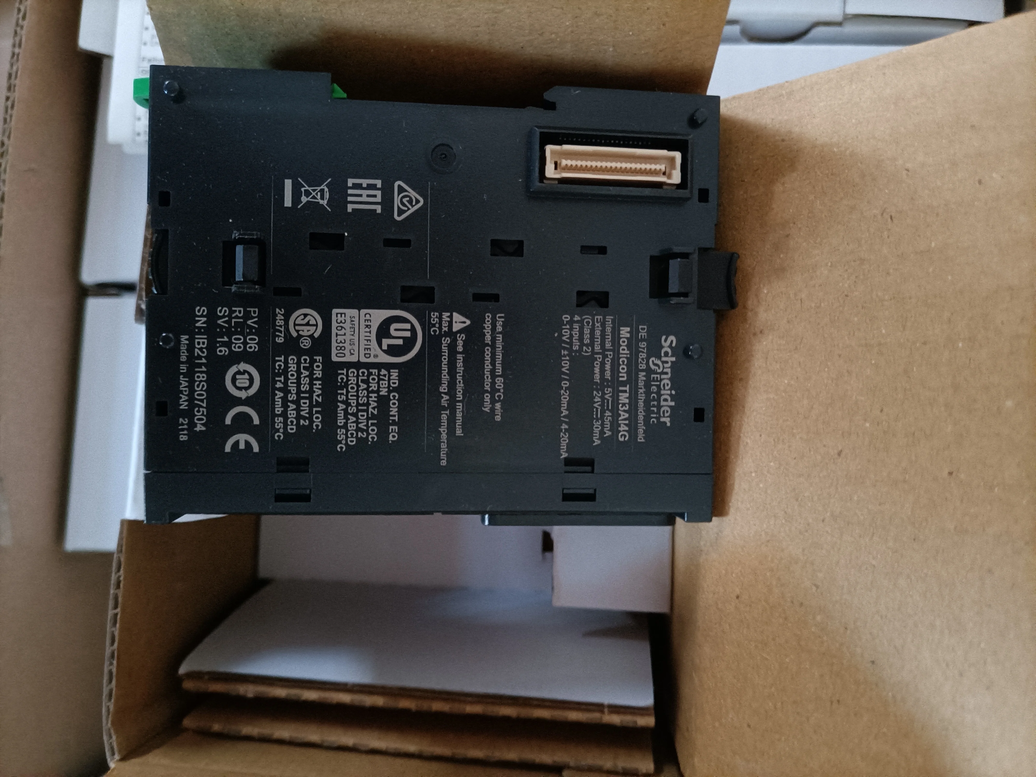 

TM3AI4G Brand New PLC for schneder plc TM3AI4 in stock