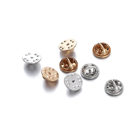 Металлические застежки-бабочки для бижутерии St.kunkka, 10 шт.