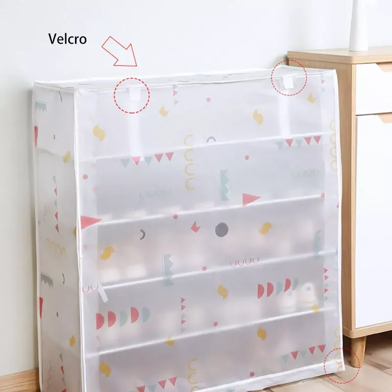 

NEW Shoe Rack Dust Cover Multi-Layer Shelf Cover Simple Shoe Cabinet Storage Cloth Covers Household Indoor Waterproof Dustcover