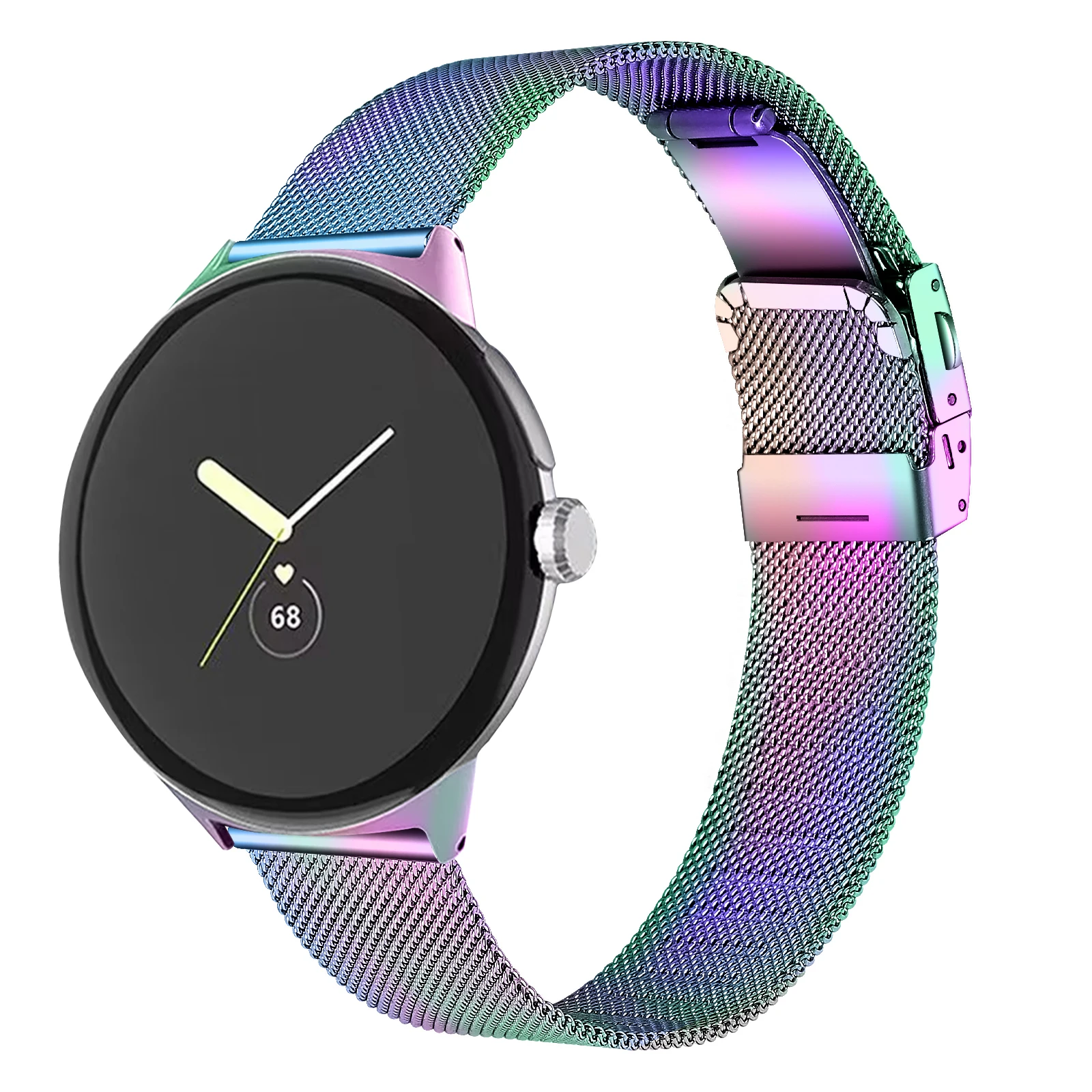 Фото Ремешок для Google Pixel Watch 2 1 3 41 мм, металлический браслет, аксессуары для часов, сменный ремешок для Pixel Watch 4. №2