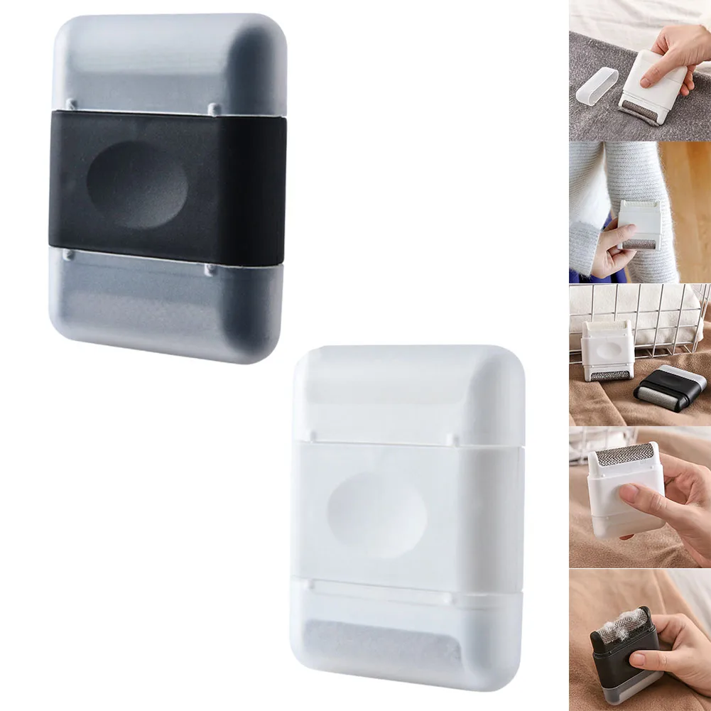 

2 Colors Two Head Lint Remover Manual Hair Ball Trimmer Portable Epilator Sweater Clothes Shaver Portable Household Lint Rollers